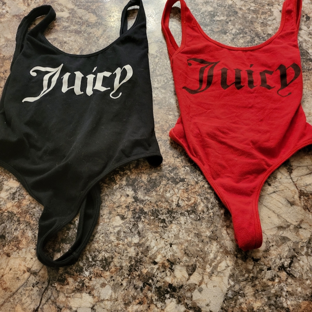 Tank body suits (juicy Couture)